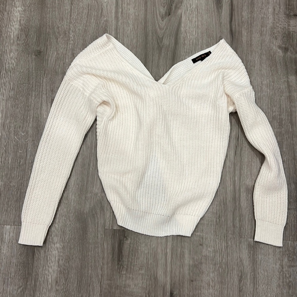 Cream Sweater